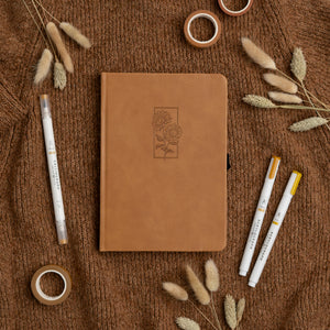 DOORBUSTER | Sunflower - Dot Grid Notebook - 128 pages - Archer and Olive