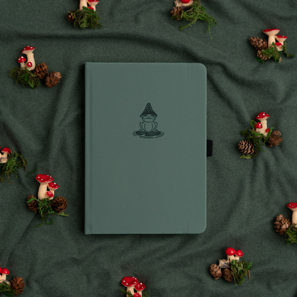 DOORBUSTER | Frog - Dot Grid Notebook - 128 pages - Archer and Olive