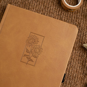 DOORBUSTER | Sunflower - Dot Grid Notebook - 128 pages - Archer and Olive