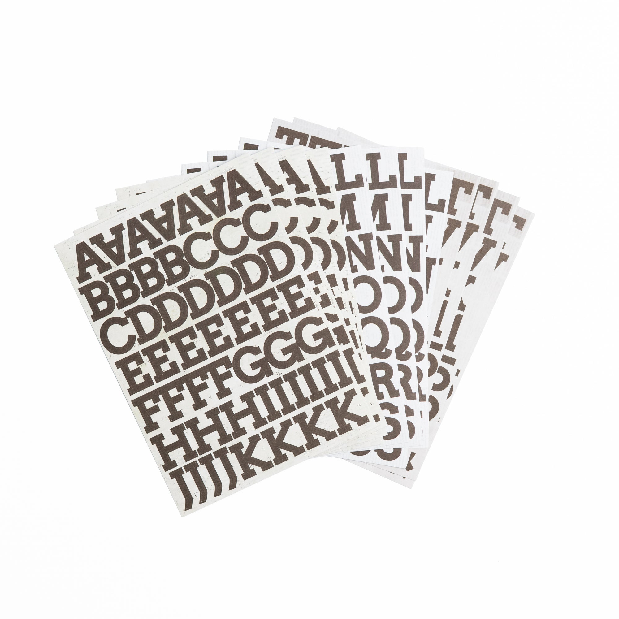 Bonnies Fave Letter Stickers