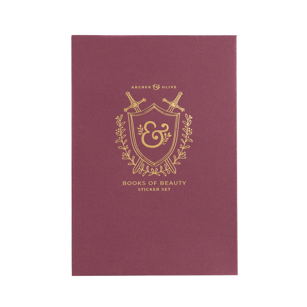 Stickers: Books of Beauty - Archer and Olive