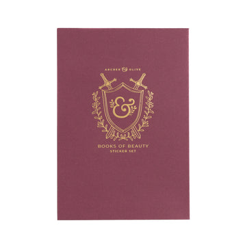 Stickers: Books of Beauty - Archer and Olive