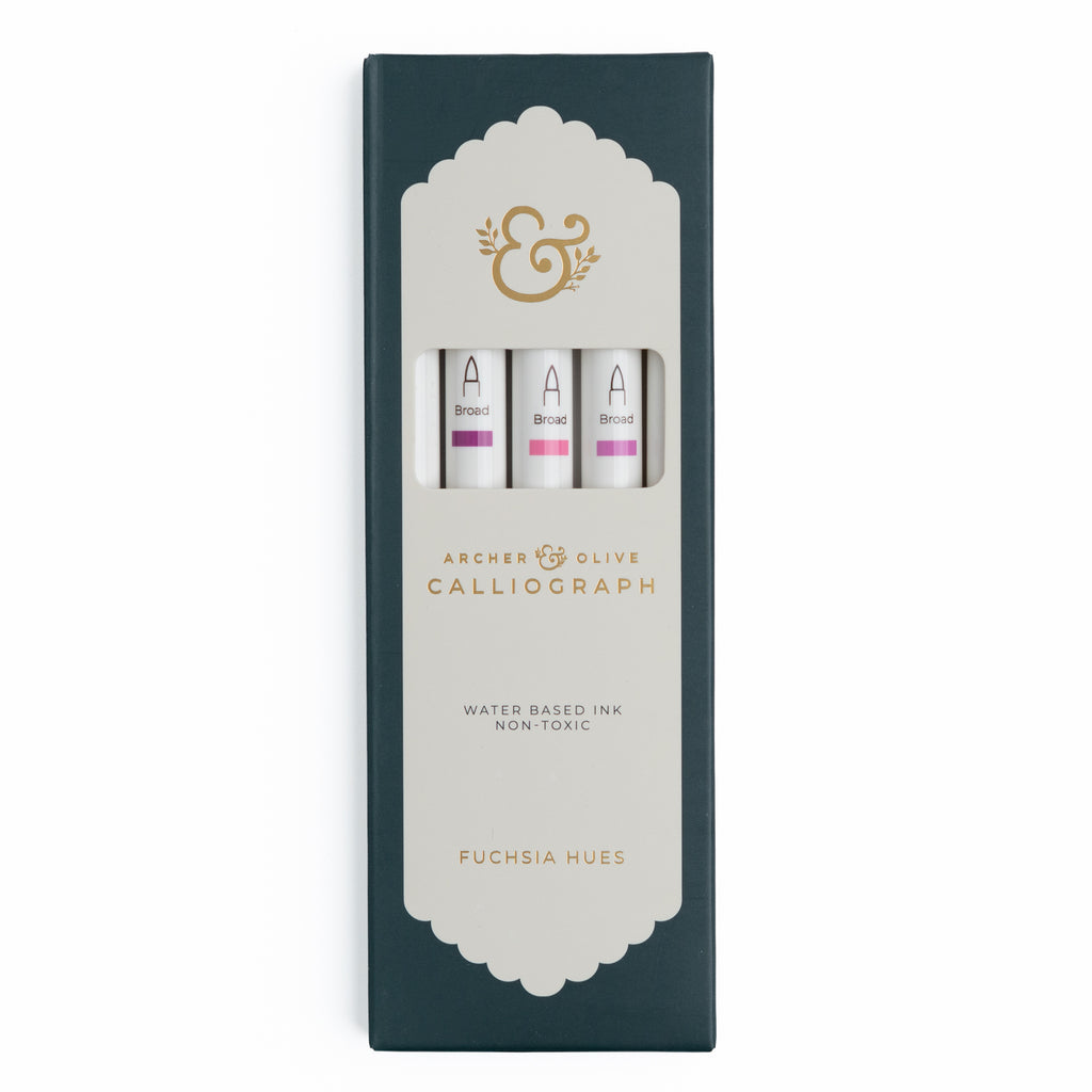 Fuchsia Hues Set - Archer and Olive