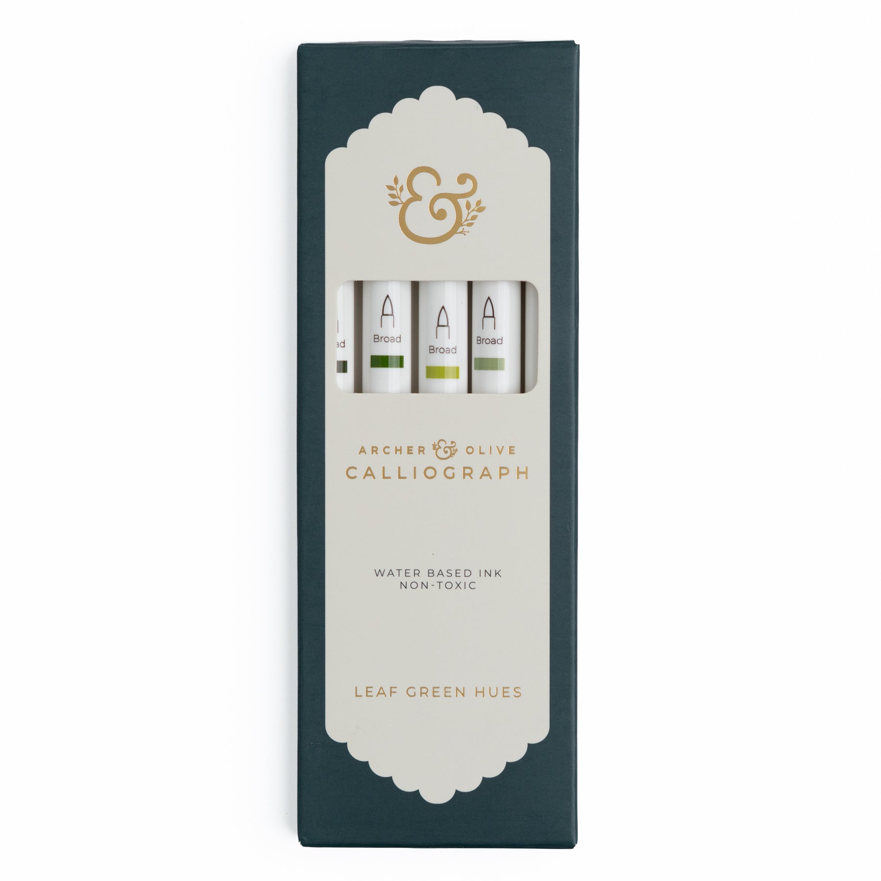 Leaf Green Hues Set - Archer and Olive