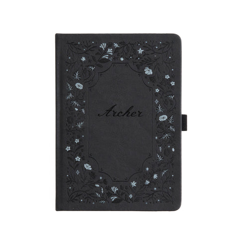 PRE-ORDER CLOSED A5 Midnight Floral: Blank Notebook
