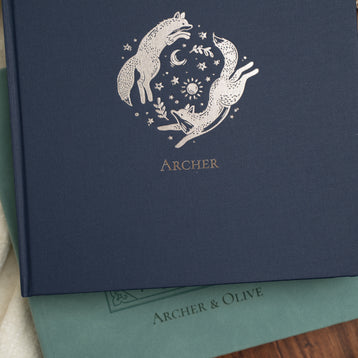 Forest Foxes Dot Grid Notebook - Archer and Olive