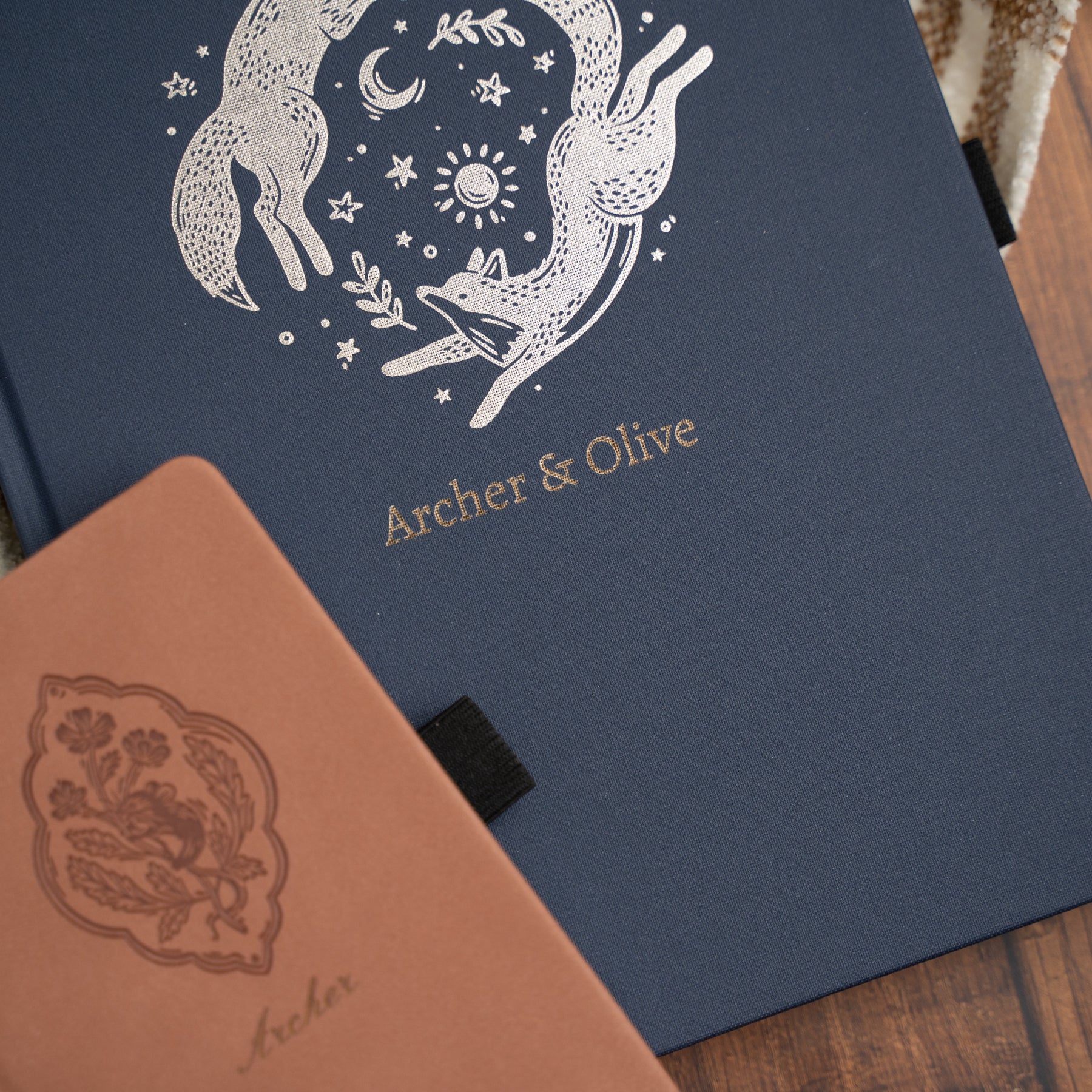 Forest Foxes Dot Grid Notebook - Archer and Olive