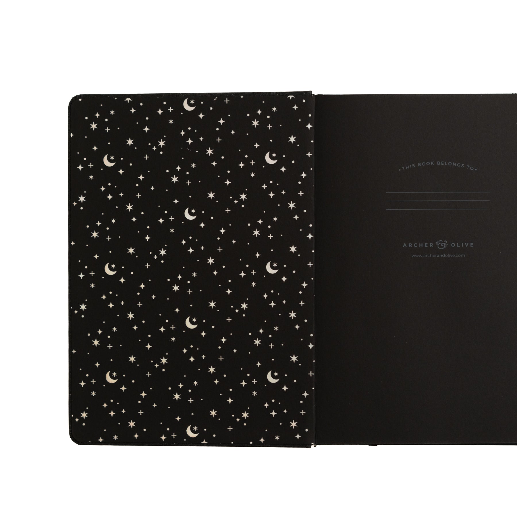 A5 Wonderstruck Blackout: Dot Grid Notebook - Archer and Olive
