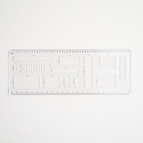 B5 Dot Grid Planner Stencil