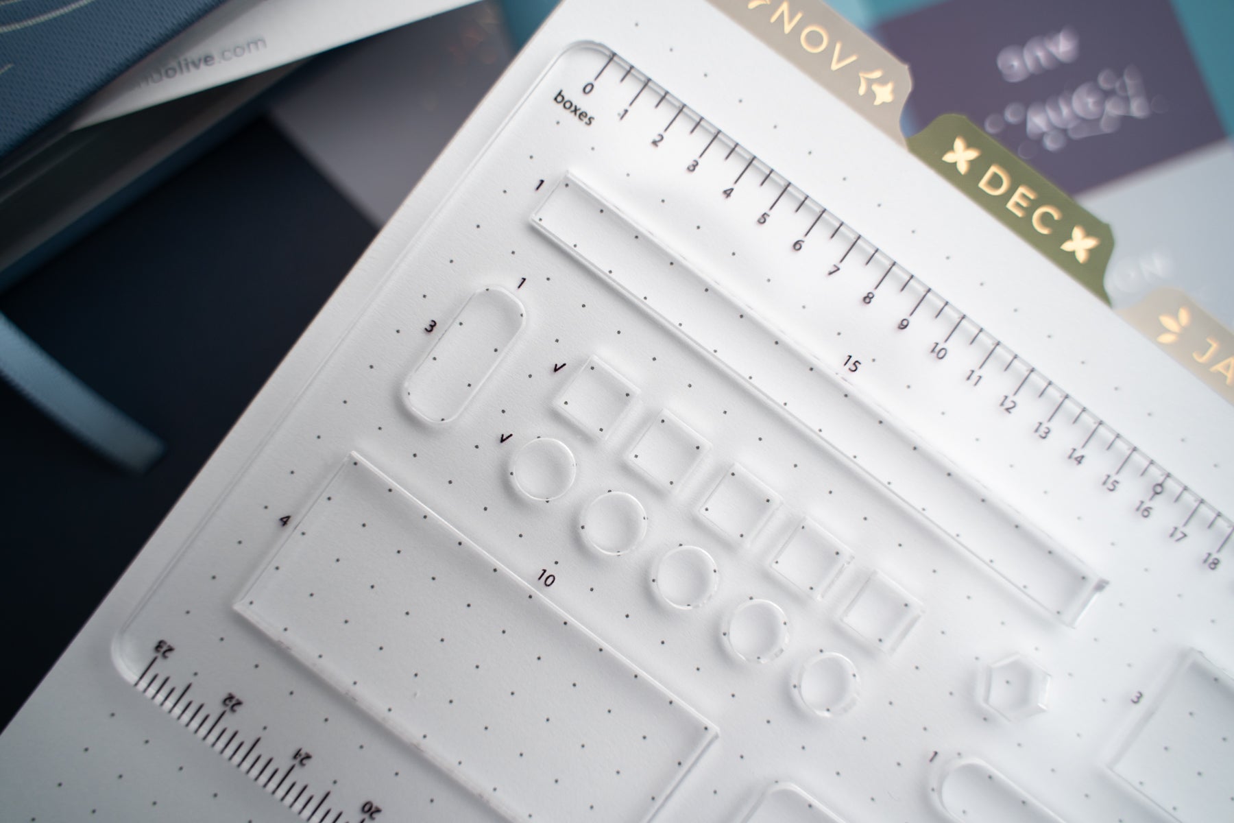 B5 Dot Grid Planner Stencil - Archer and Olive