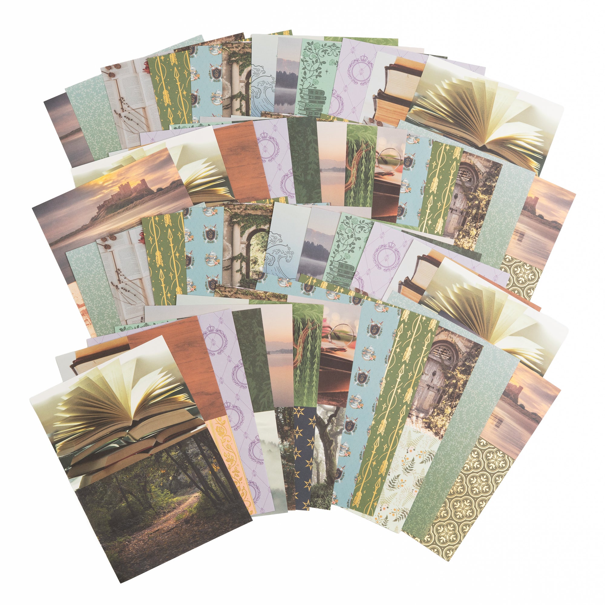 Enchanted Chapters Collage Paper Book - Archer and Olive