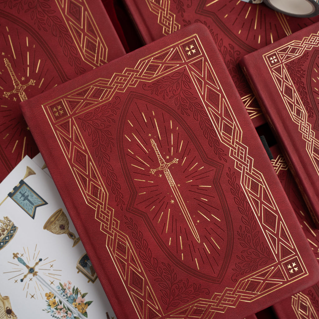 Knight's Sword Notebook - Archer and Olive