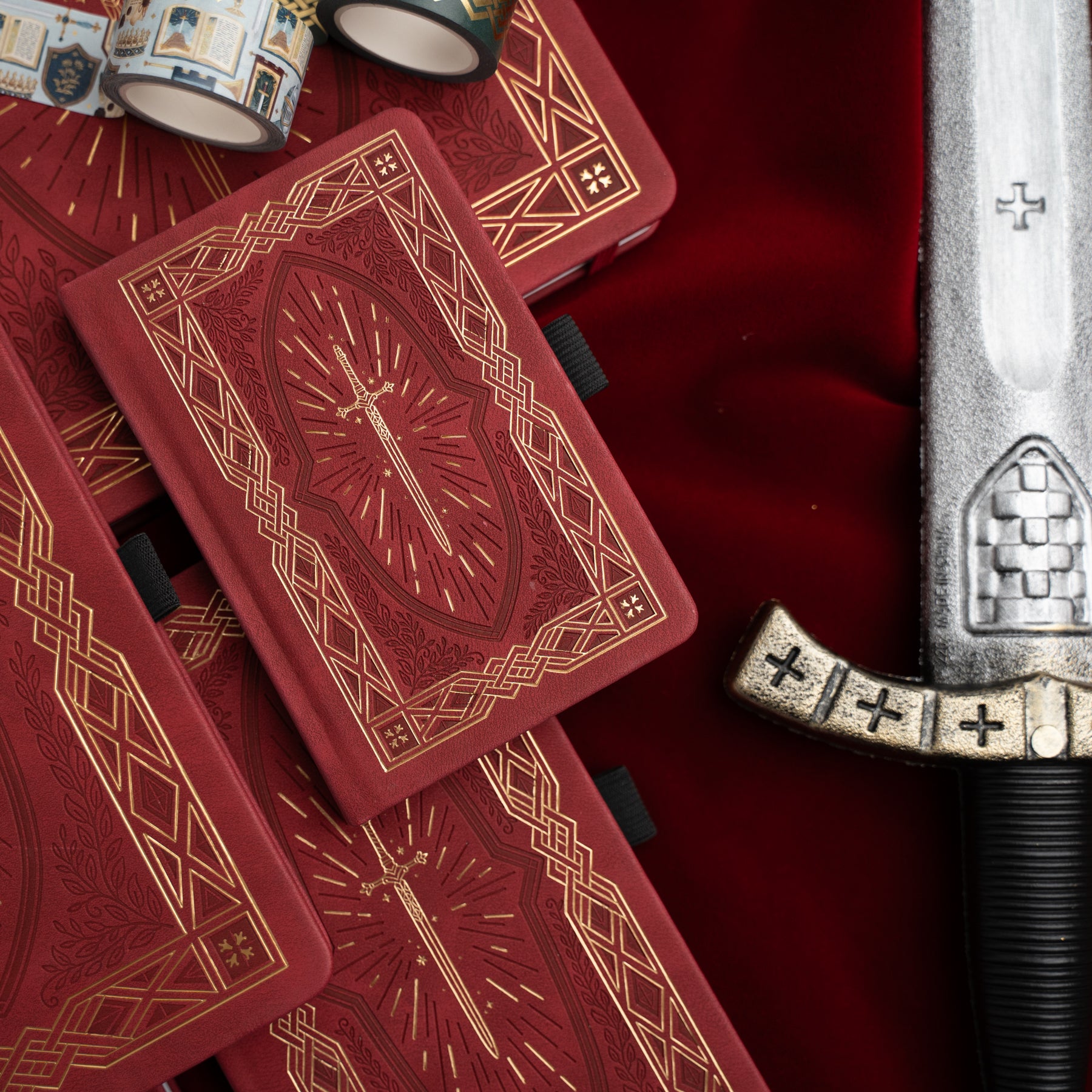 Knight's Sword Notebook - Archer and Olive