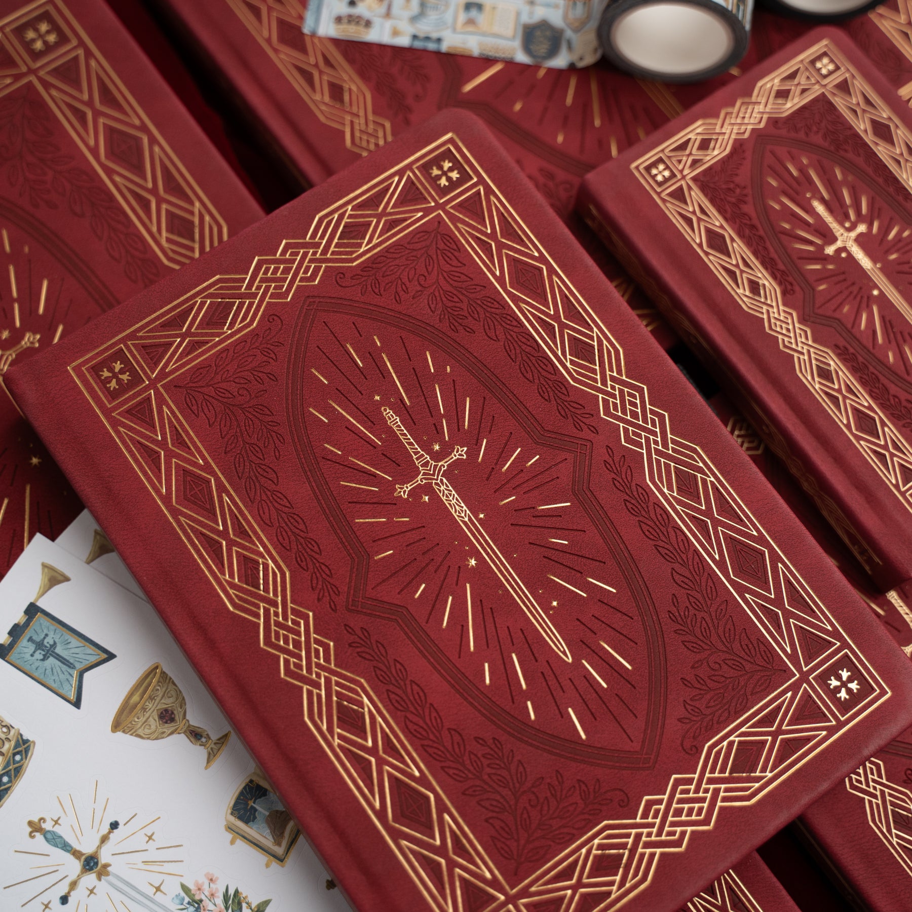 Knight's Sword Notebook - Archer and Olive