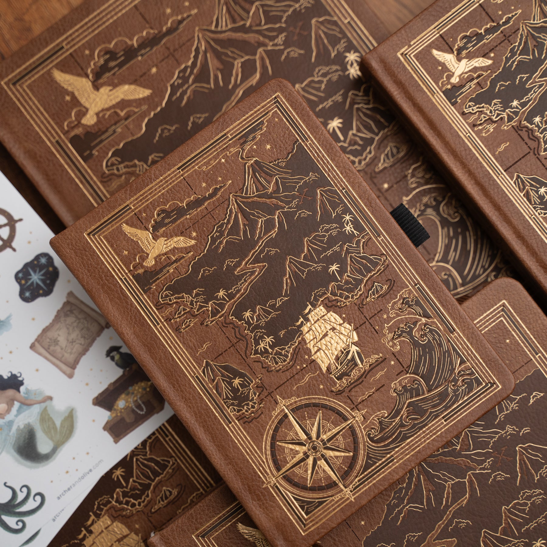 Treasure Map Notebook - Archer and Olive