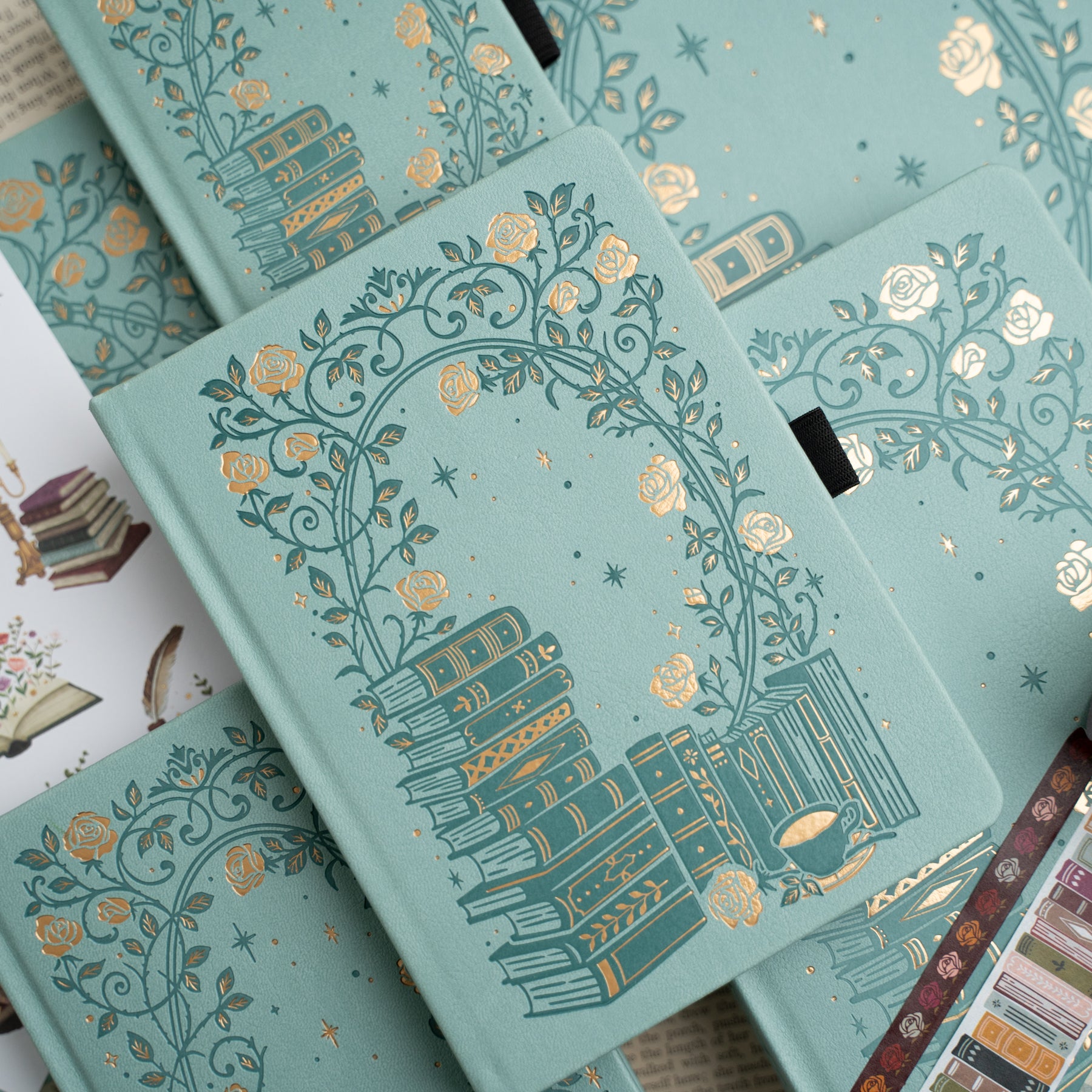 Books of Beauty Notebook - Archer and Olive