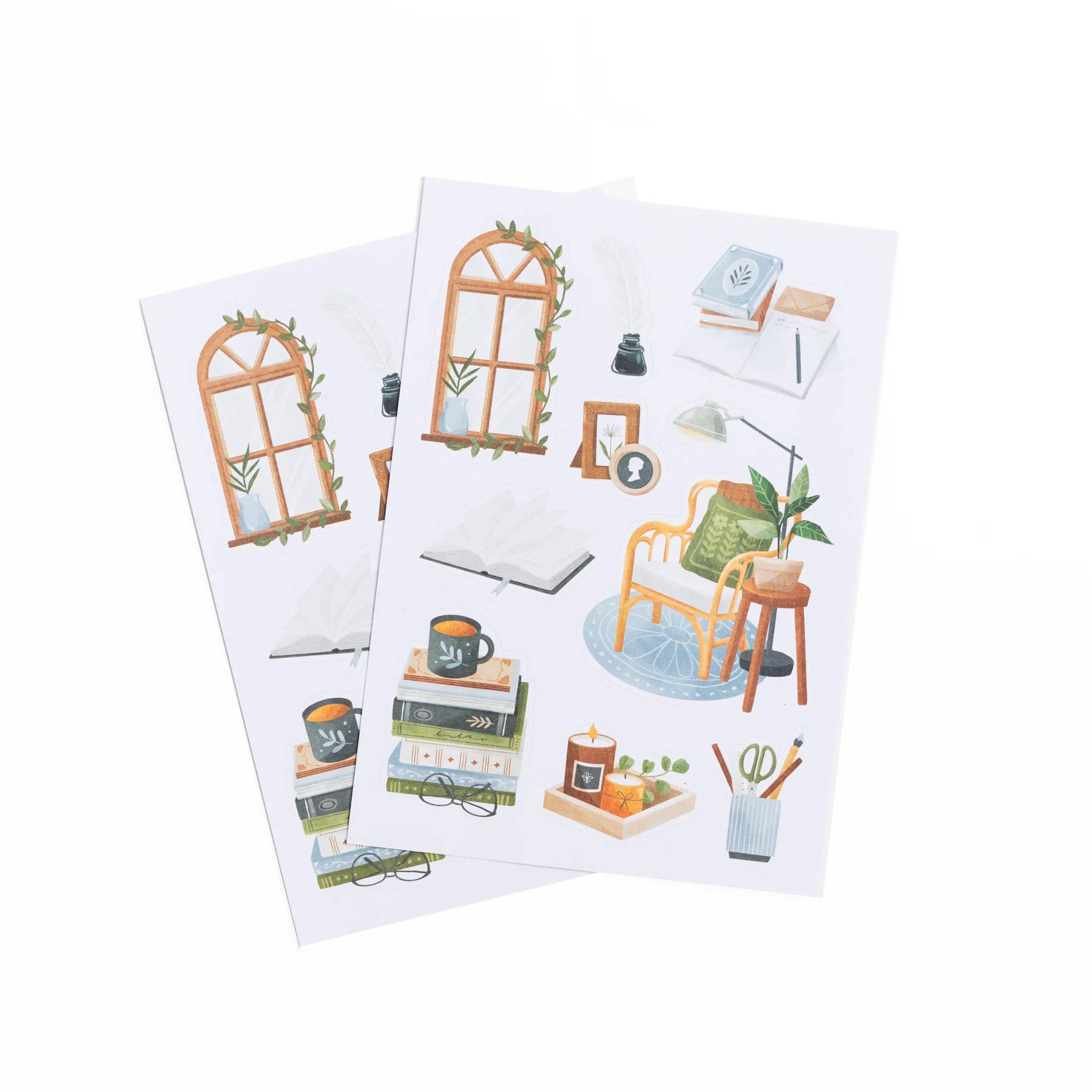 Everyday Bookish Theme Stickers - Archer and Olive