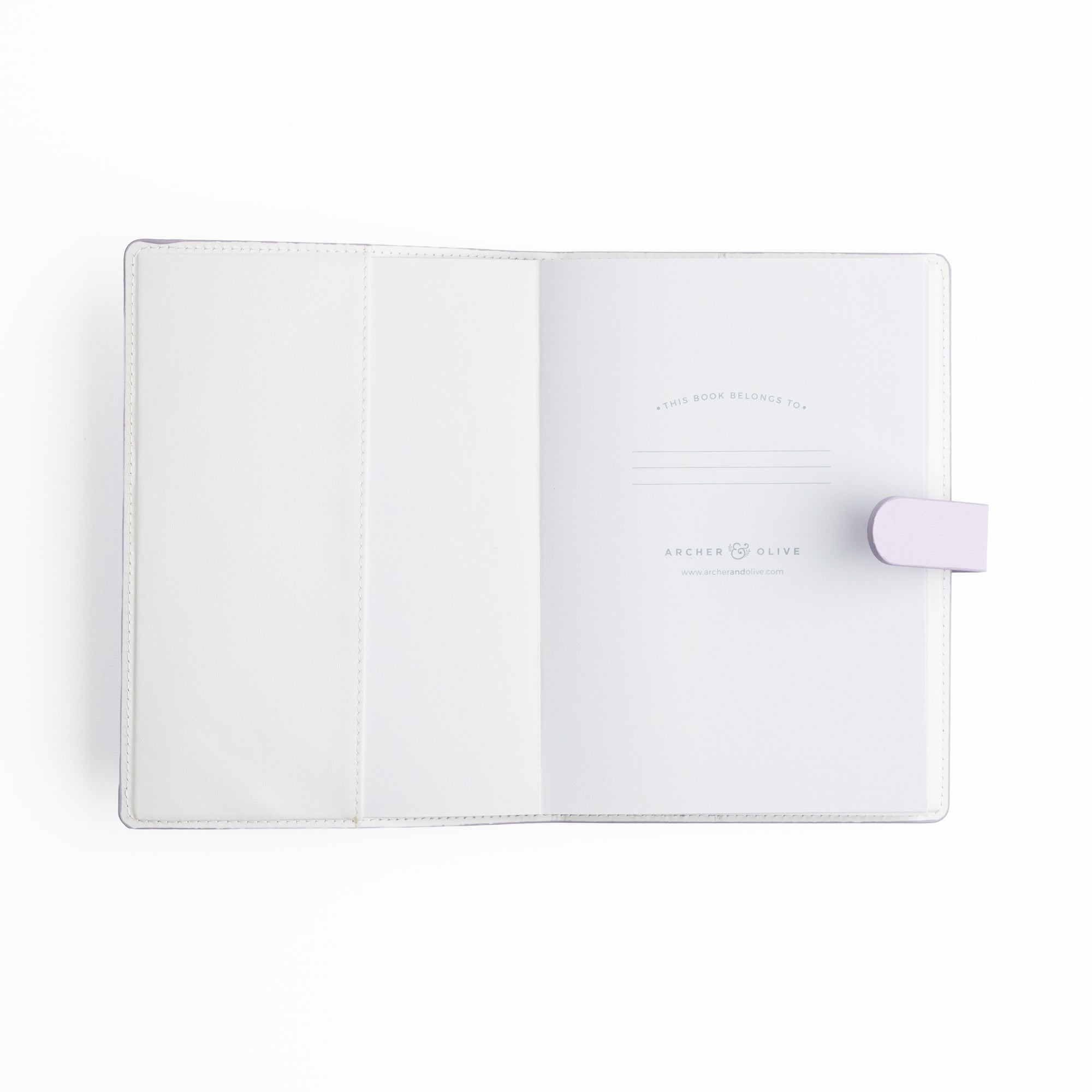 A5 Everyday Deluxe System: Vintage Library  in Lilac