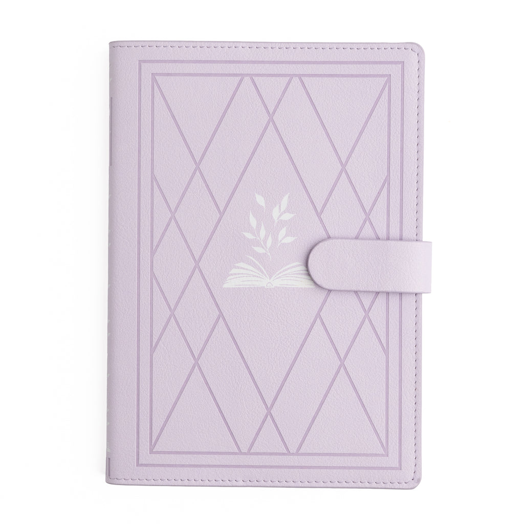 A5 Everyday Deluxe System: Vintage Library  in Lilac