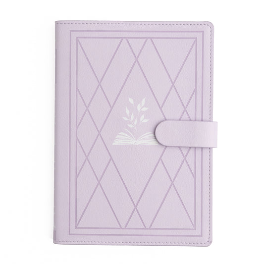A5 Everyday Deluxe System: Vintage Library  in Lilac - Archer and Olive