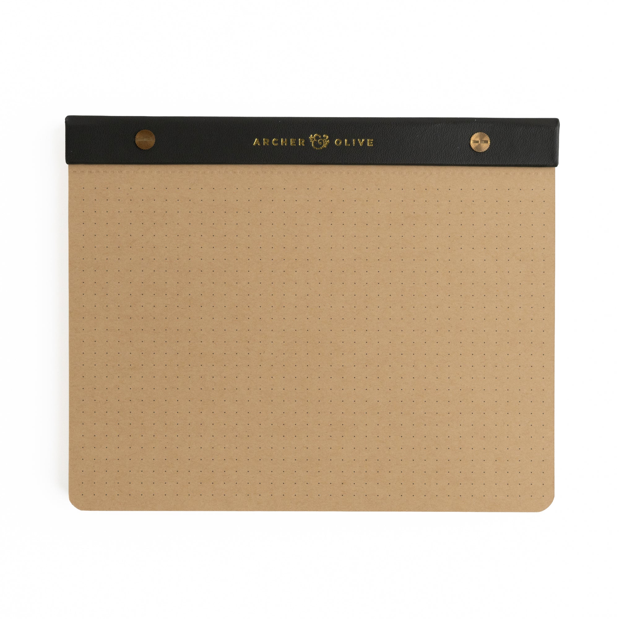 A5 Dot Grid Notepad: Kraft