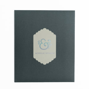 Antique Floral Acrylic Stamps