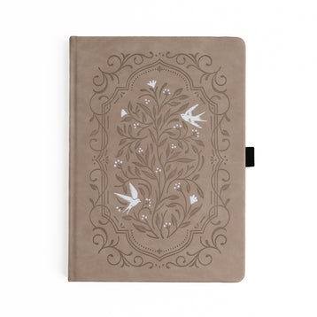 Songbird: Dot Grid Notebook - Archer and Olive