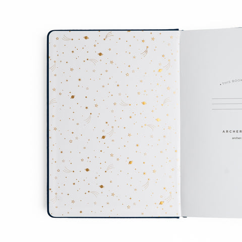B5 Dot Grid Notebook: Majestic Skies - Archer and Olive