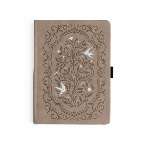 B6 Dot Grid Notebook: Songbird - Archer and Olive