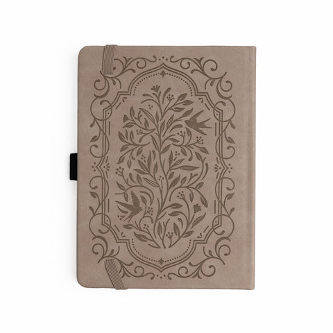 B6 Dot Grid Notebook: Songbird - Archer and Olive