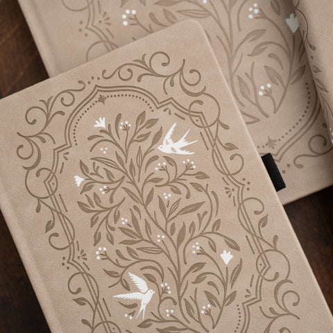 SQ Dot Grid Notebook: Songbird - Archer and Olive