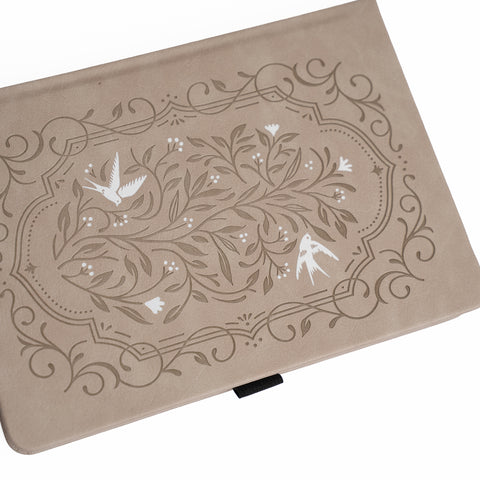 B5 Dot Grid Notebook: Songbird - Archer and Olive