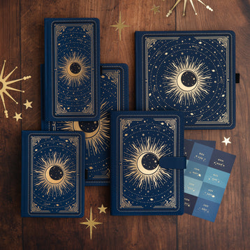 B5 Undated Planner: Majestic Skies - Archer and Olive