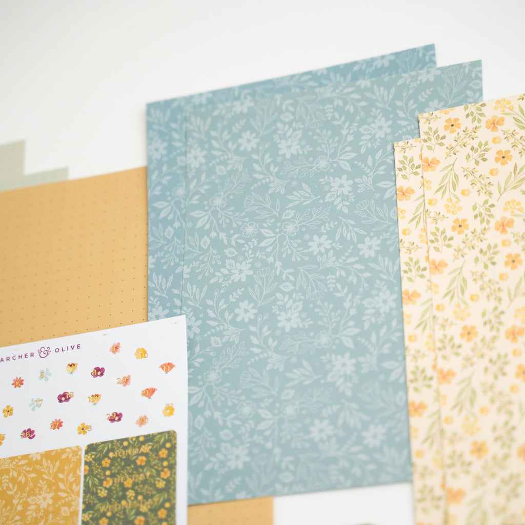Signature Floral Everyday Theme Kit - Archer and Olive