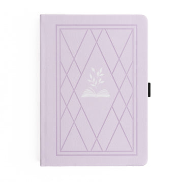 Vintage Library in Lilac: Notebook - Archer and Olive