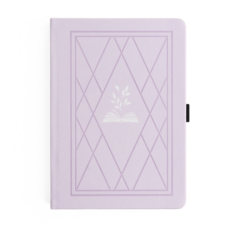 Vintage Library in Lilac: Notebook - Archer and Olive
