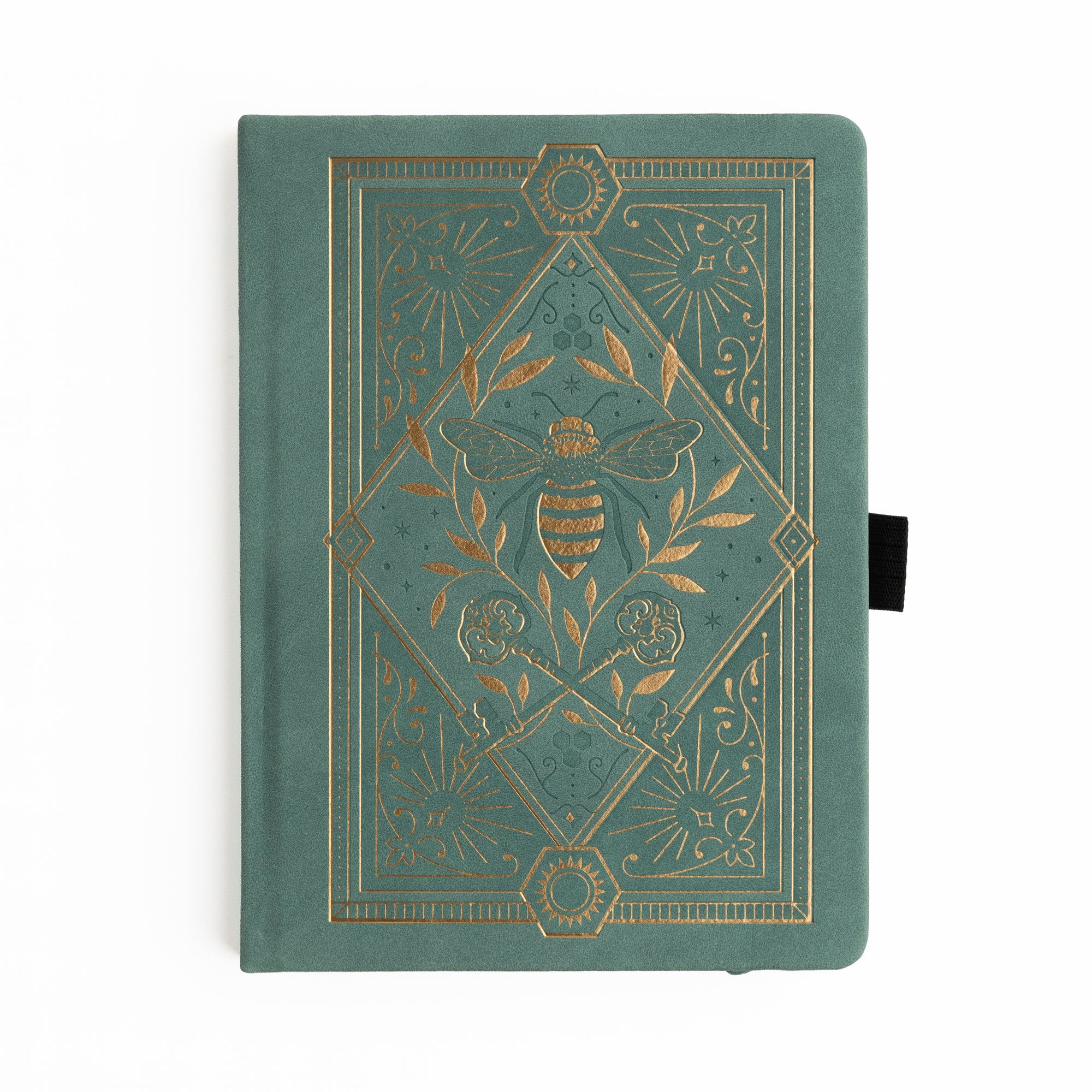 Keeper of the Bees in Soft Teal: Notebook