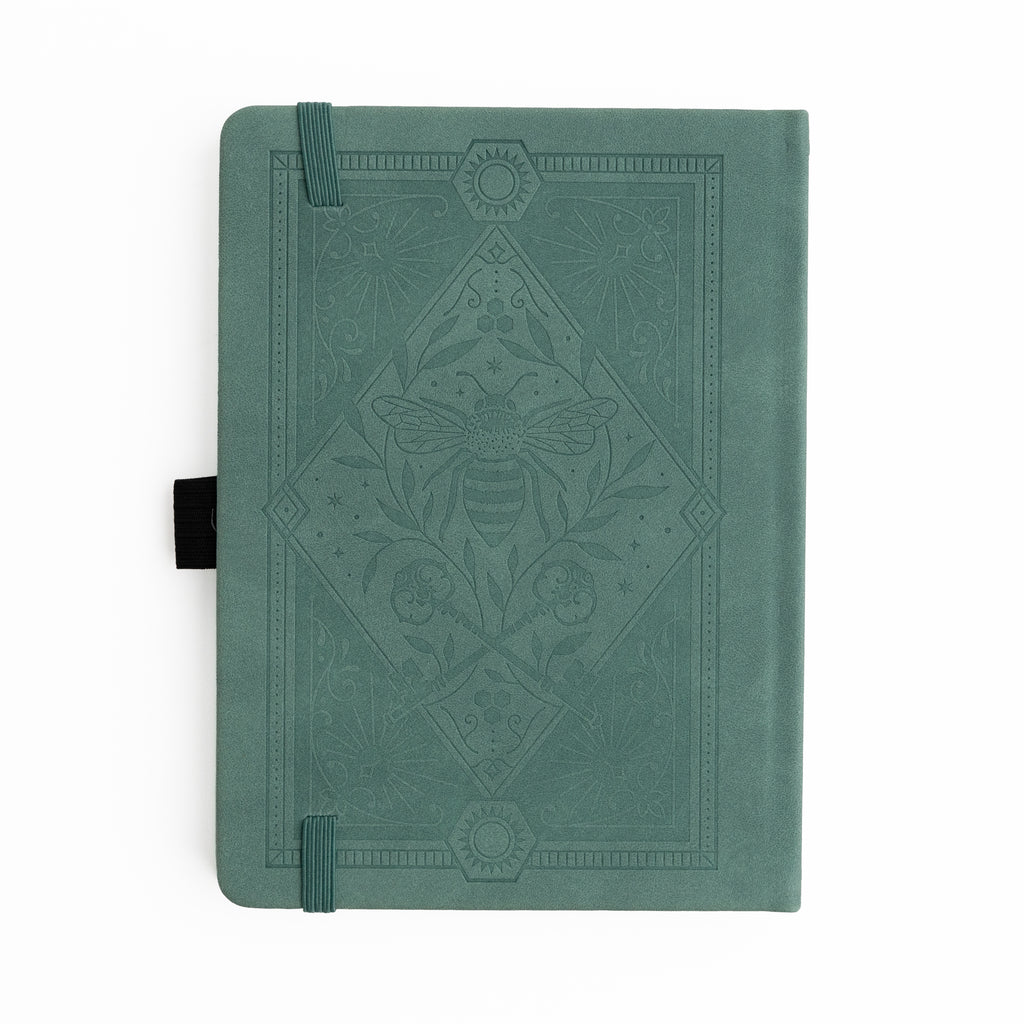 Keeper of the Bees in Soft Teal: Notebook