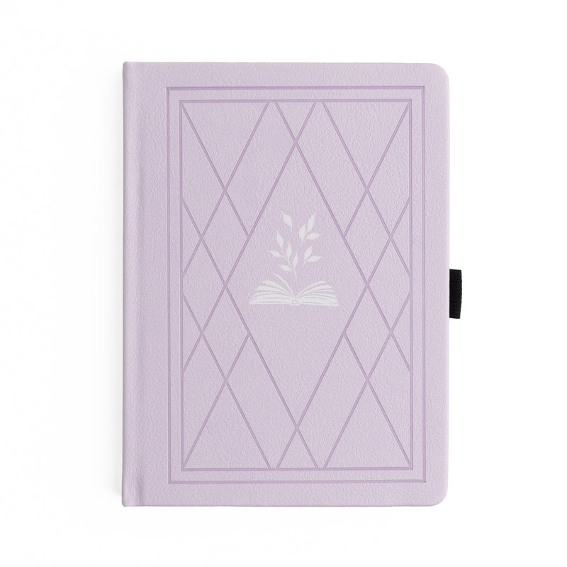Vintage Library in Lilac: Notebook - Archer and Olive