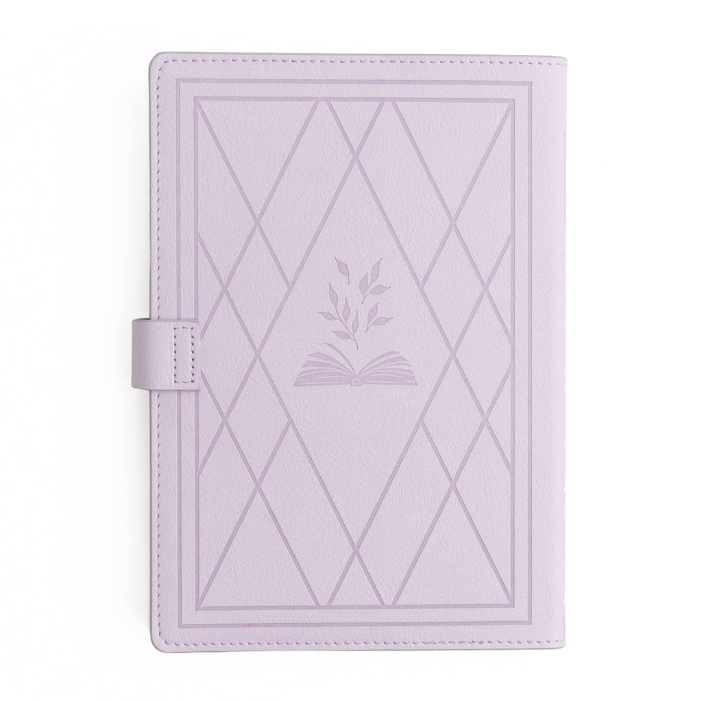Vintage Library in Lilac: Notebook