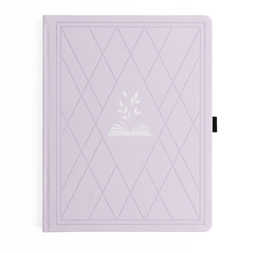 Vintage Library in Lilac: Notebook - Archer and Olive