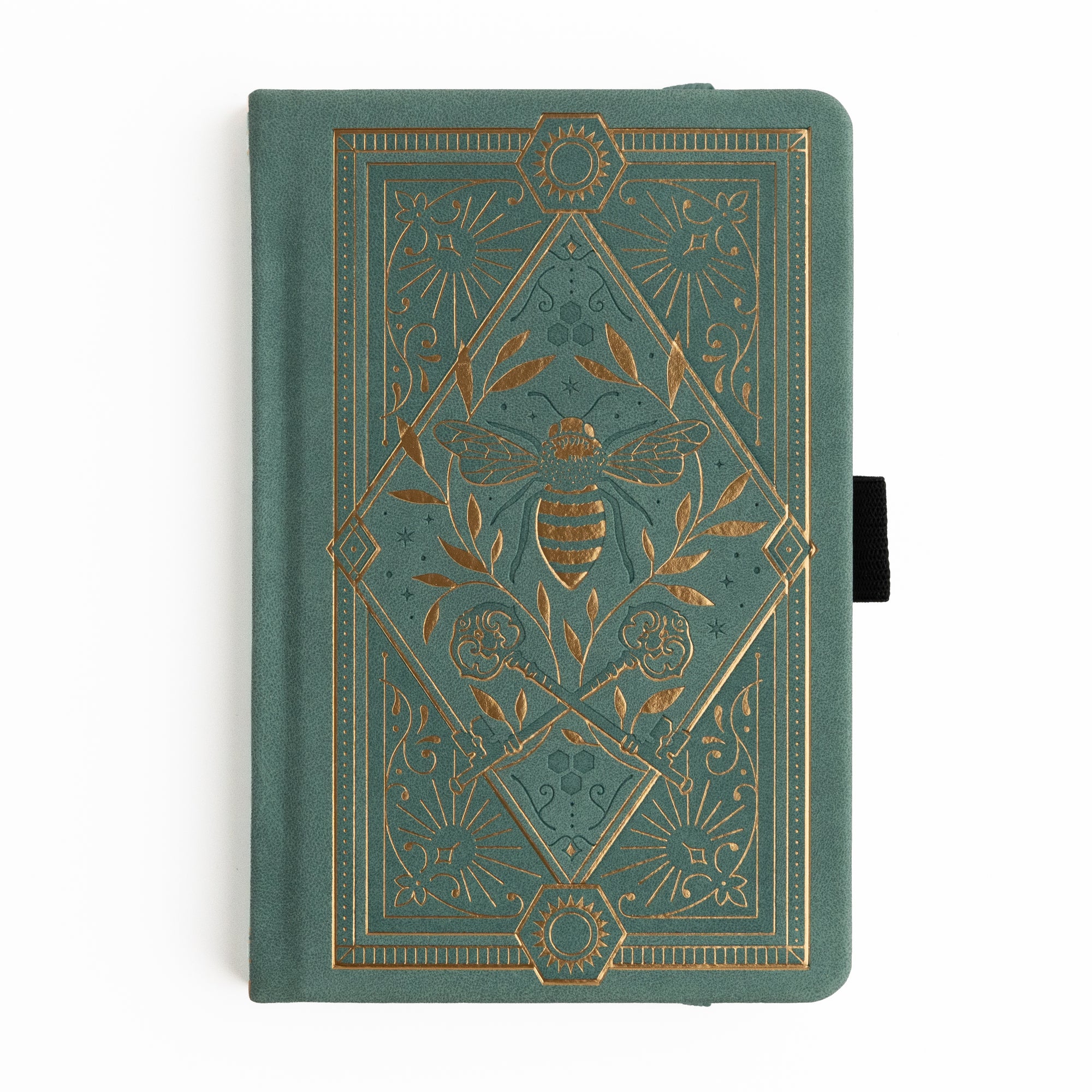 Keeper of the Bees in Soft Teal: Notebook
