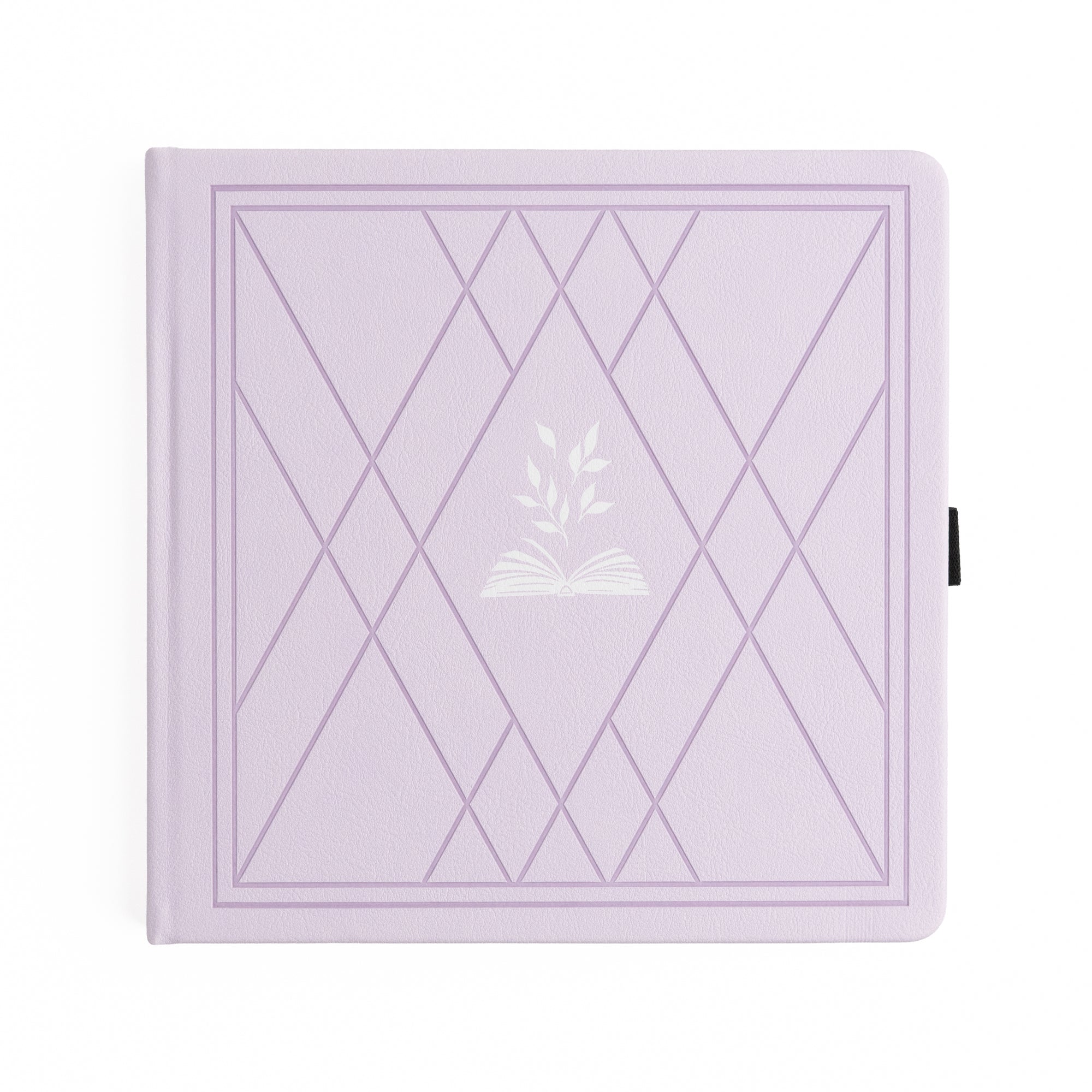 Vintage Library in Lilac: Notebook
