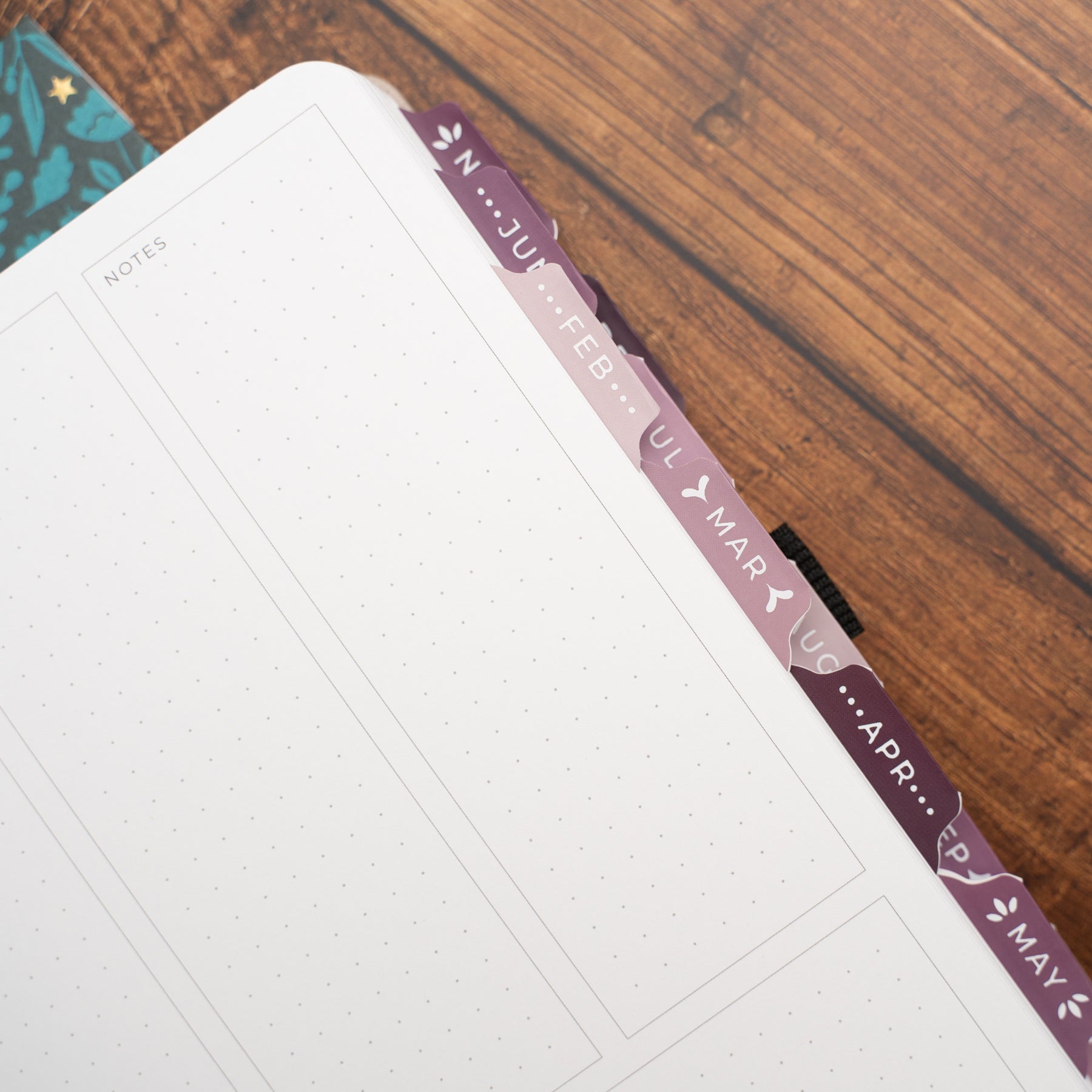 Vinyl Planner Tabs - Songbird - Archer and Olive
