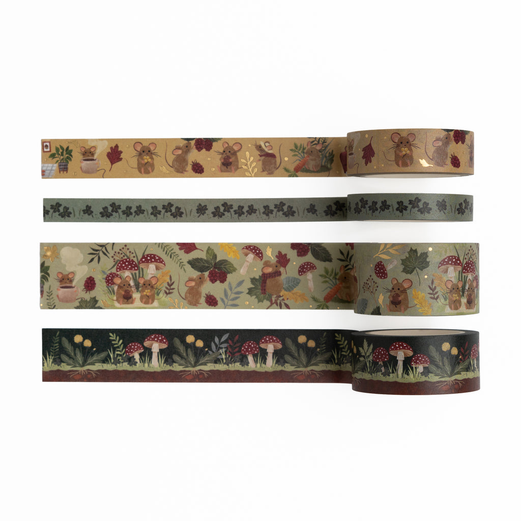 Field Mouse Washi Tape Set - Archer and Olive
