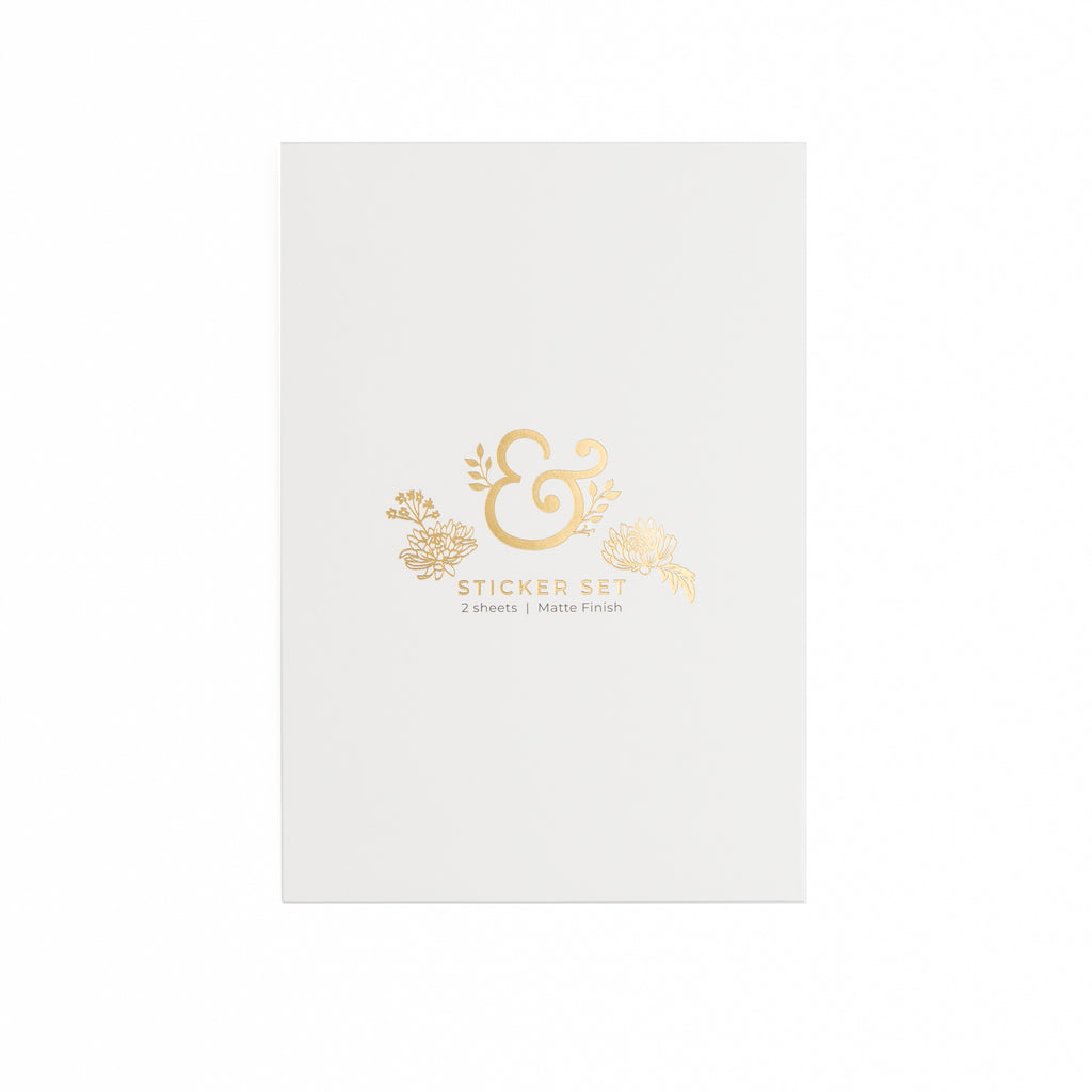 Chrysanthemum Sticker Set - Archer and Olive