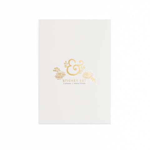 Chrysanthemum Sticker Set - Archer and Olive