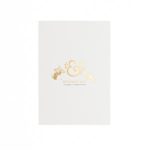 Field Mouse Sticker Set - Archer and Olive