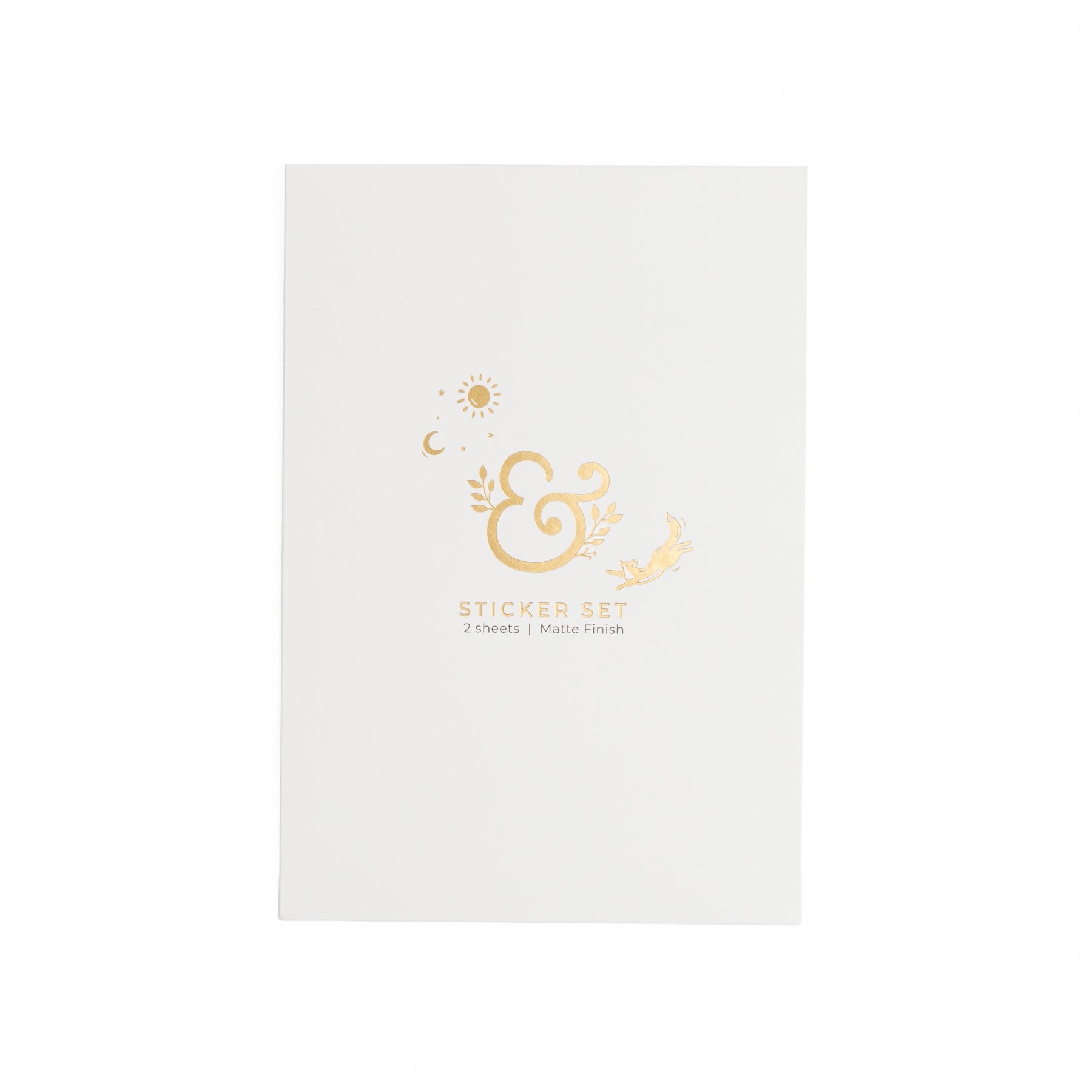 Forest Foxes Sticker Set - Archer and Olive