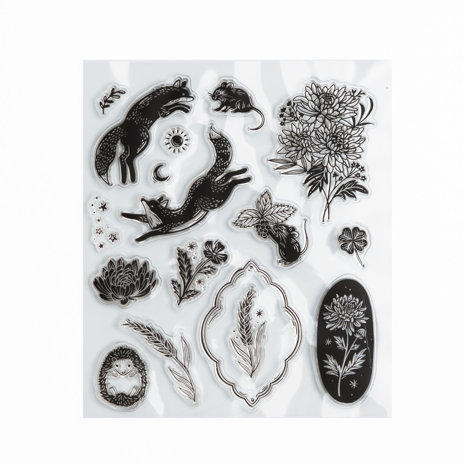 Forest Findings Acrylic Stamps - Archer and Olive